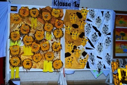 kunstprojektwoche 2009 lwenmasken 4